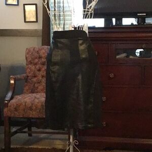 Lane Bryant Black Pencil Skirt